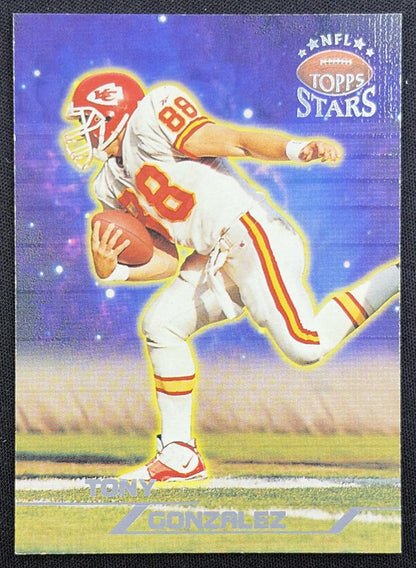 Tony Gonzalez 1998 Topps Stars Silver Star /3999 Chiefs