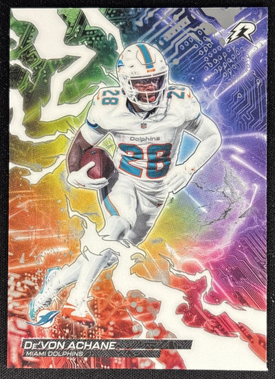 De'Von Achane 2025 Topps Resurgence Circuit Breakers Dolphins
