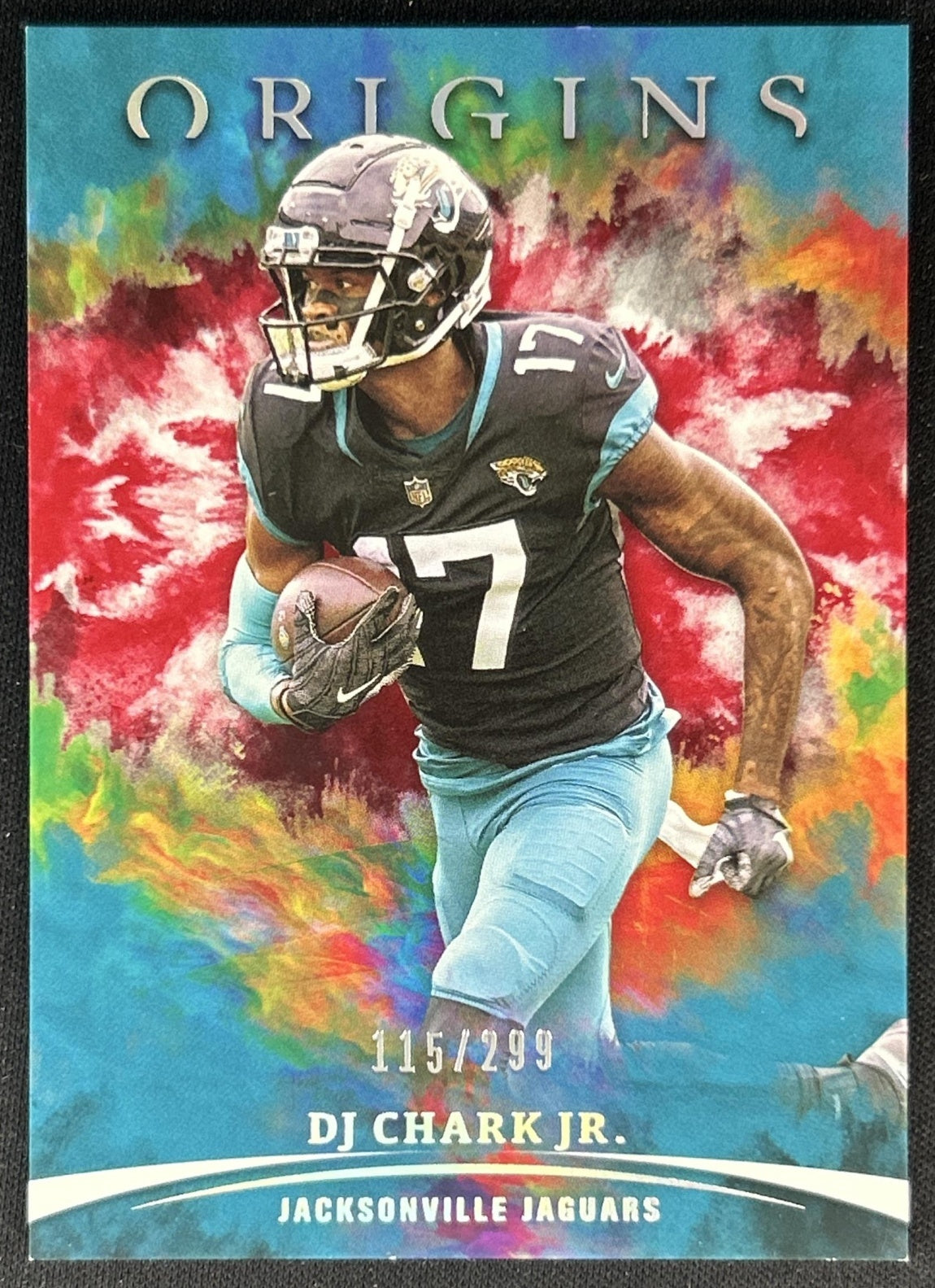 DJ Chark Jr. 2021 Panini Origins Red /299 Jaguars front