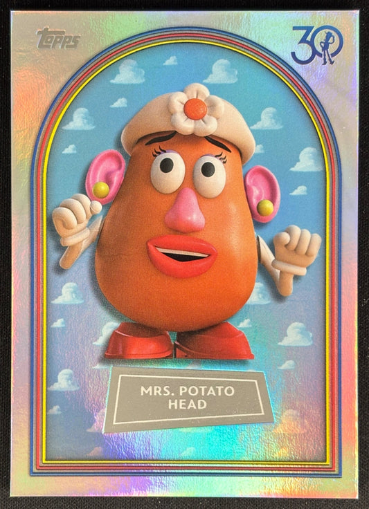 Mrs. Potato Head 2025 Topps Pixar Crystal 30 Years of Toy Story 2 Non-Sports Trading Cards