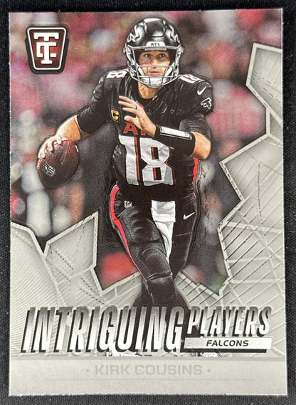 Kirk Cousins 2024 Panini Totally Certified Intriguing Players Falcons front