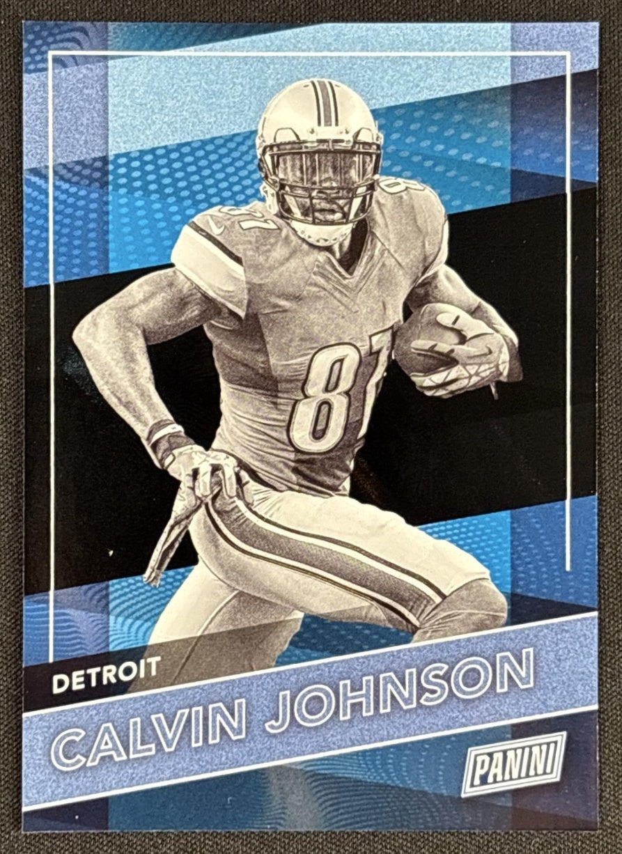 Calvin Johnson 2026 Panini NSCC Silver Pack Foil Default Title Sports Trading Cards