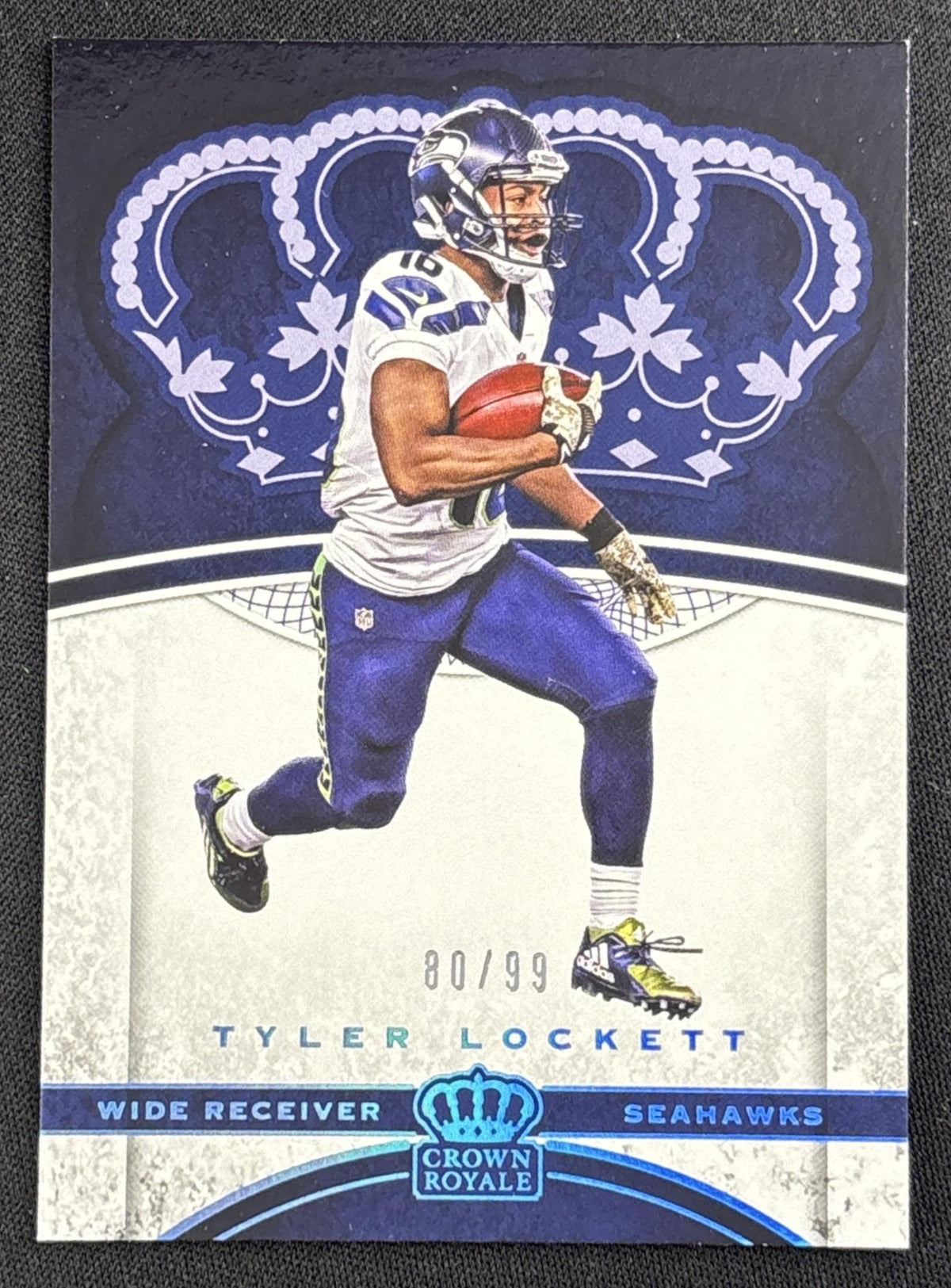 Tyler Lockett 2017 Panini Crown Royale Light Blue /99 Seahawks