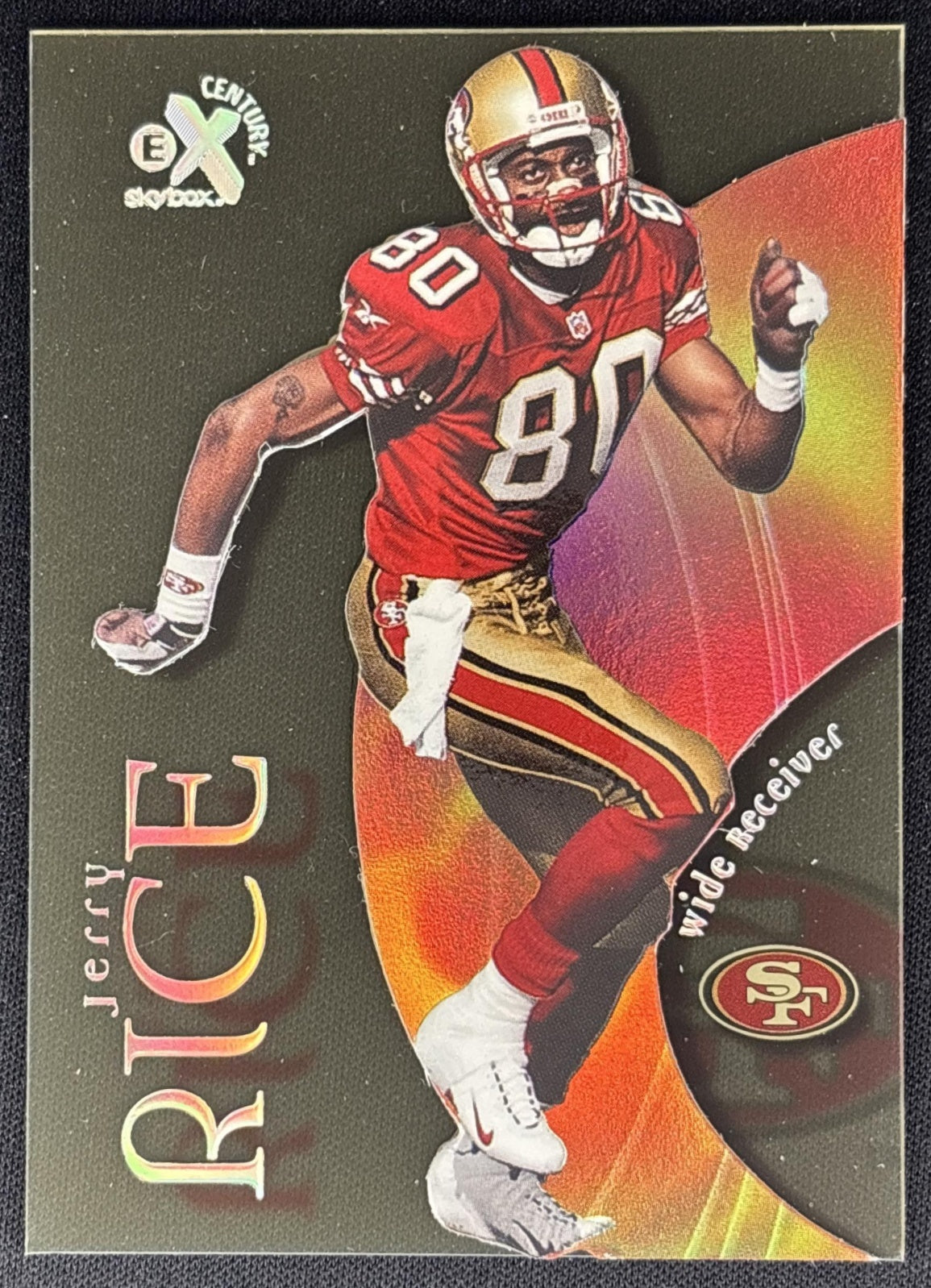 Jerry Rice 1999 Skybox E-X Century 49ers front