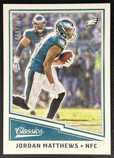 Jordan Matthews 2017 Panini Classics Red Back /299 Eagles