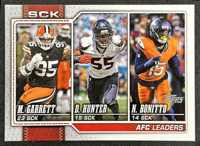 Nik Bonitto Danielle Hunter Myles Garrett 2026 Topps Flagship Sports Trading Cards