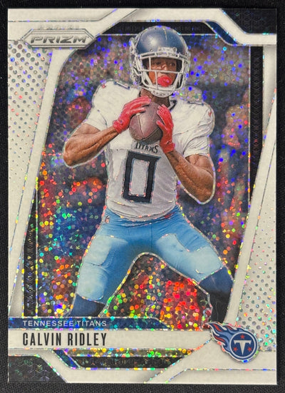 Calvin Ridley 2024 Prizm White Sparkle SSP Titans Sports Trading Card