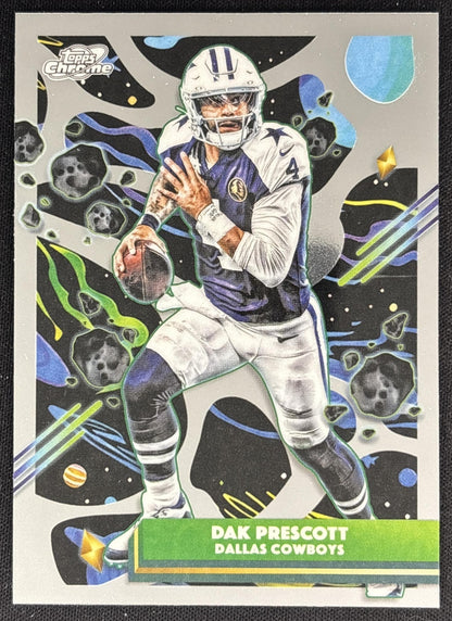 Dak Prescott 2025 Topps Cosmic Chrome Cowboys front