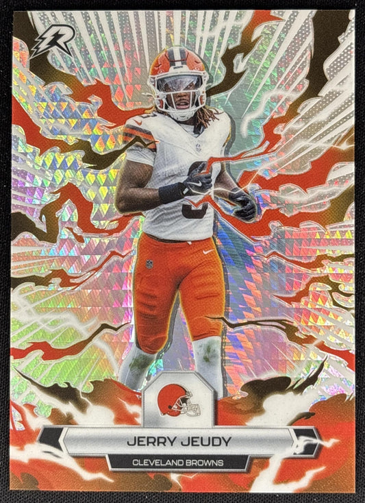 Jerry Jeudy 2025 Topps Resurgence Prism Refractor Browns