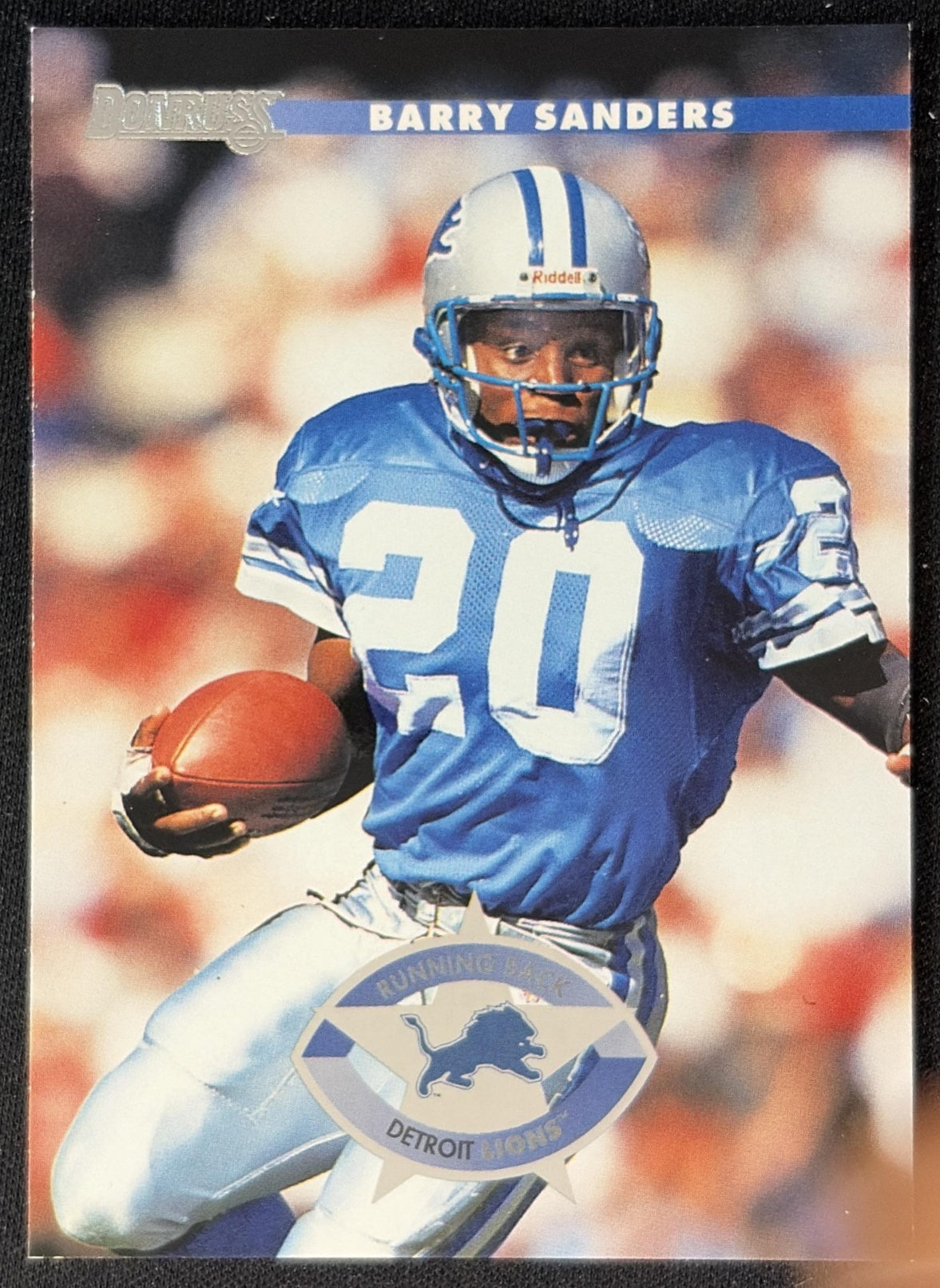 Barry Sanders 1996 Donruss Lions Front