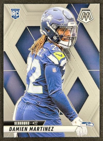 Damien Martinez 2025 Mosaic Rookies Seahawks Sports Trading Card