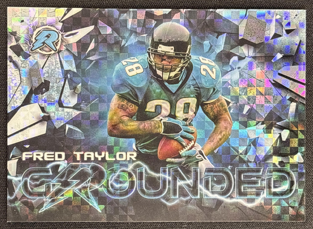 Fred Taylor 2023 Topps Composite Resurgence Grounded X Fractor Jaguars Jacksonville Jaguars