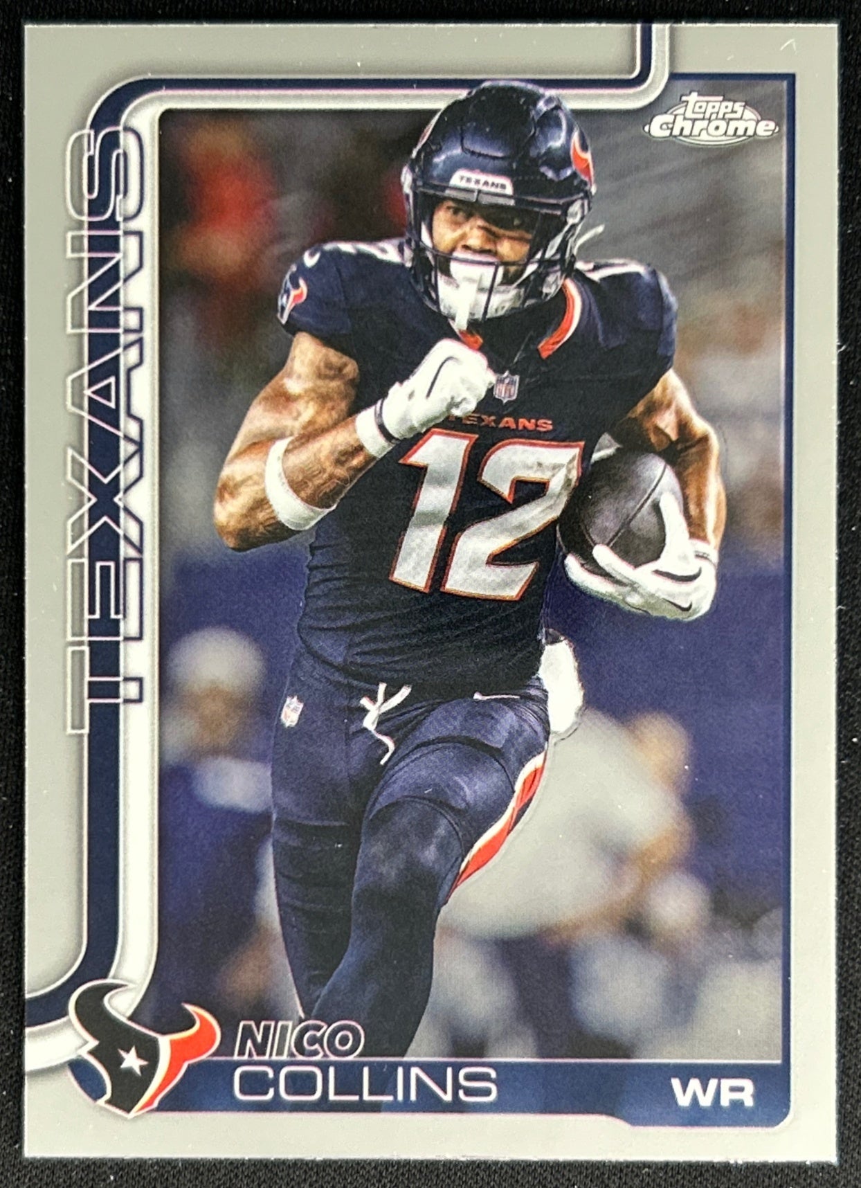 Nico Collins 2025 Topps Chrome Texans Sports Trading Cards