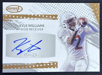 Kyle Williams 2025 SAGE Aspire Auto