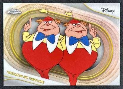 Tweedledum and Tweedledee 2025 Topps Chrome Disney Default Title Non-Sport Trading Cards