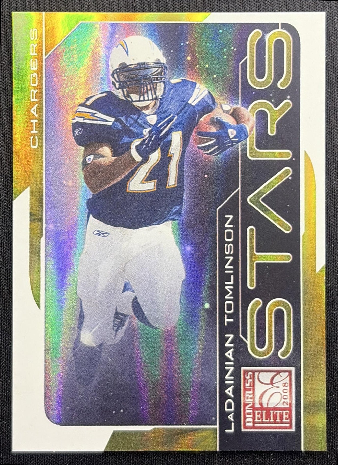 LaDainian Tomlinson 2008 Donruss Elite Stars Gold /400 Chargers San Diego Chargers