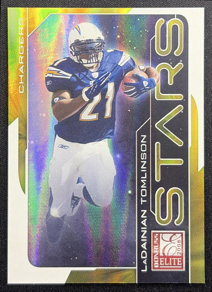 LaDainian Tomlinson 2008 Donruss Elite Stars Gold /400 Chargers San Diego Chargers