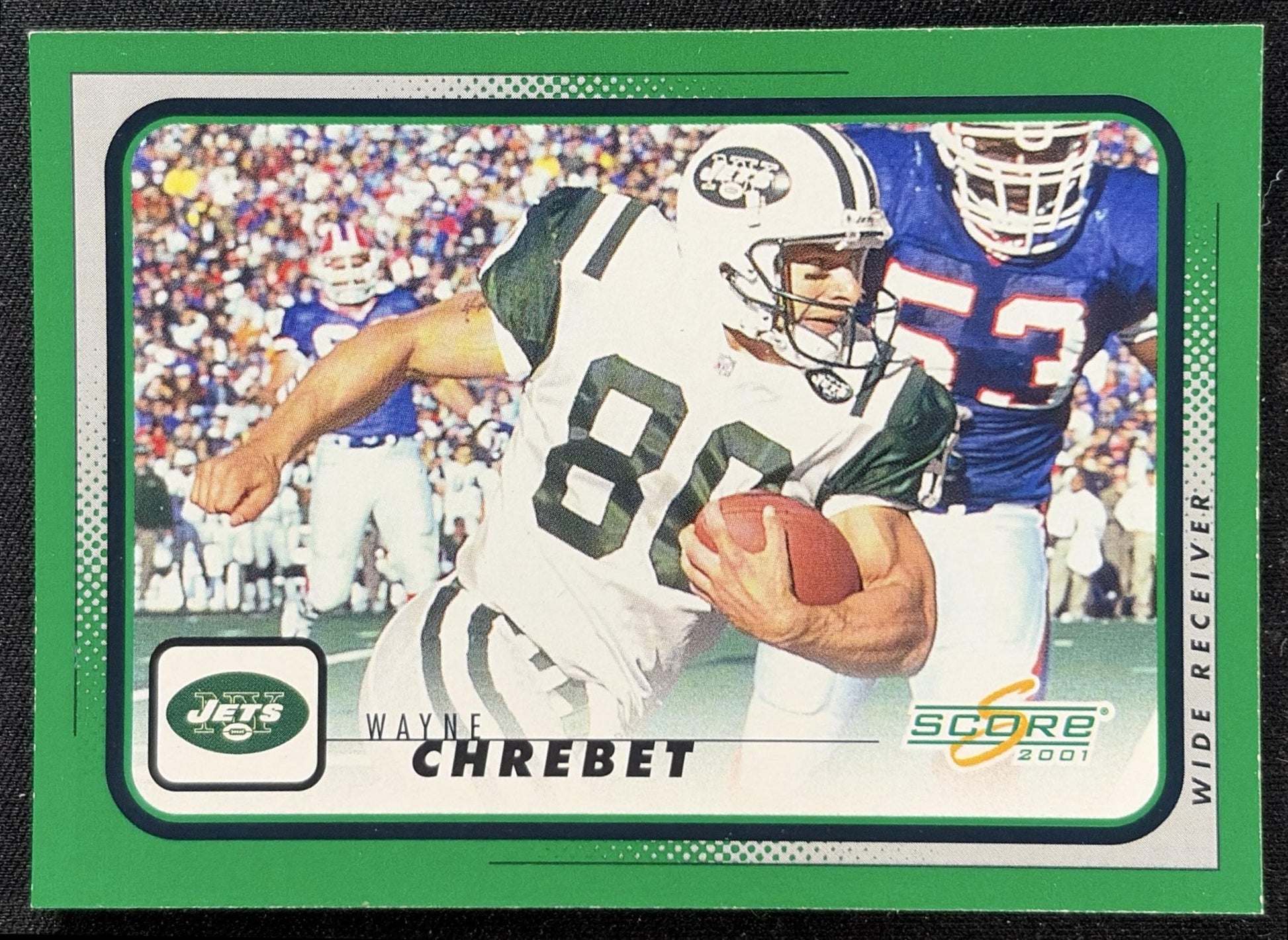 Wayne Chrebet 2001 Score Jets