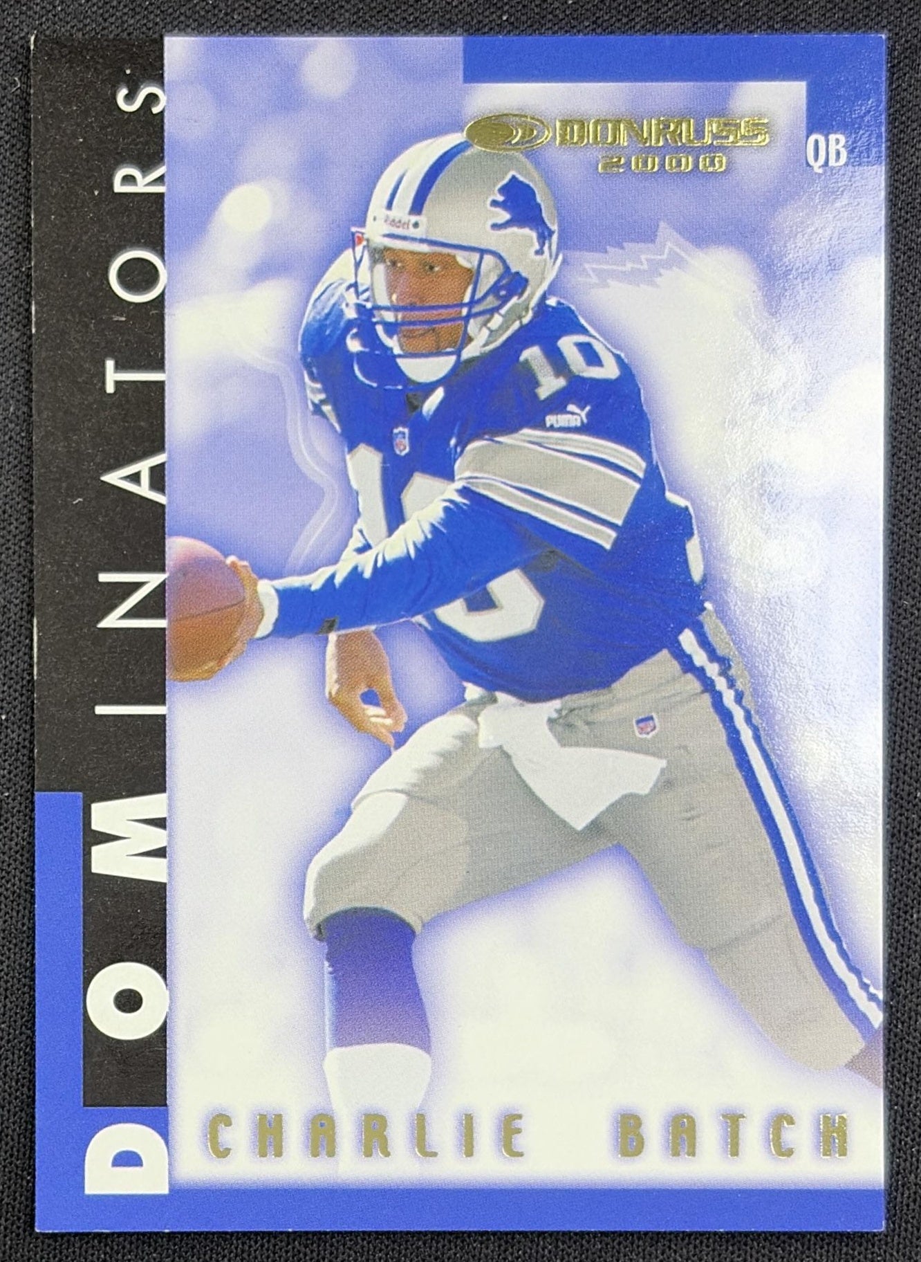 Charlie Batch 2000 Donruss Dominators /5000 Lions