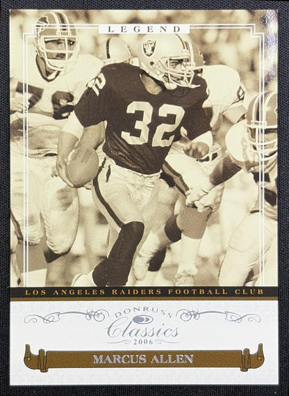 Marcus Allen 2006 Donruss Classics /1000 Raiders