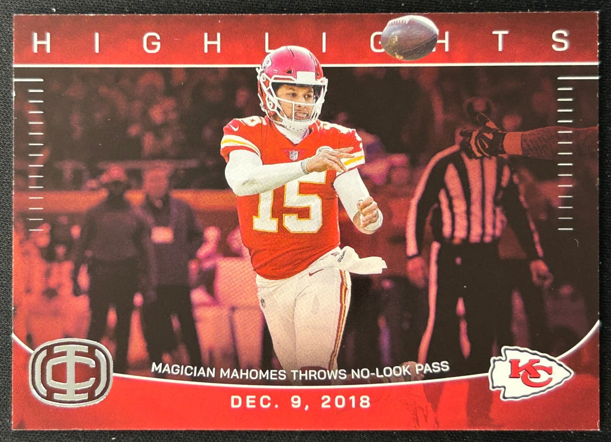 Patrick Mahomes II 2025 Icon Highlights Chiefs Default Title Sports Trading Cards