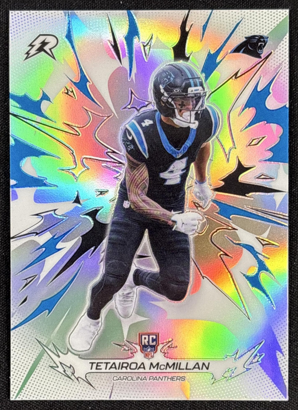 Tetairoa McMillan 2025 Topps Resurgence Refractor Panthers