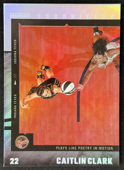 Caitlin Clark 2025 Panini Chronicled WNBA Holo Fever 29 Indiana Fever Sports Trading Card