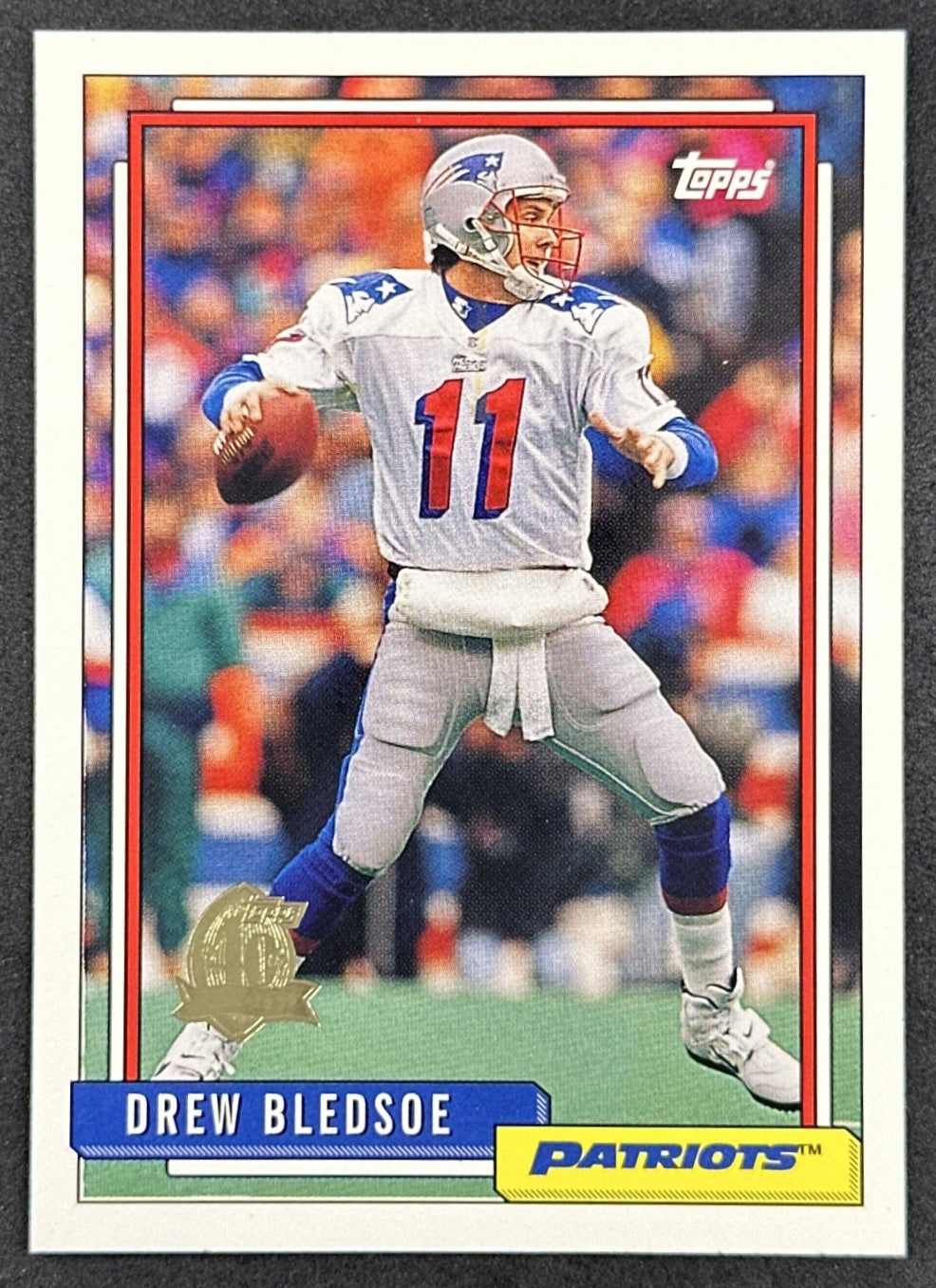 Drew Bledsoe 1996 Topps 40th Anniversary Commemorative Patriots