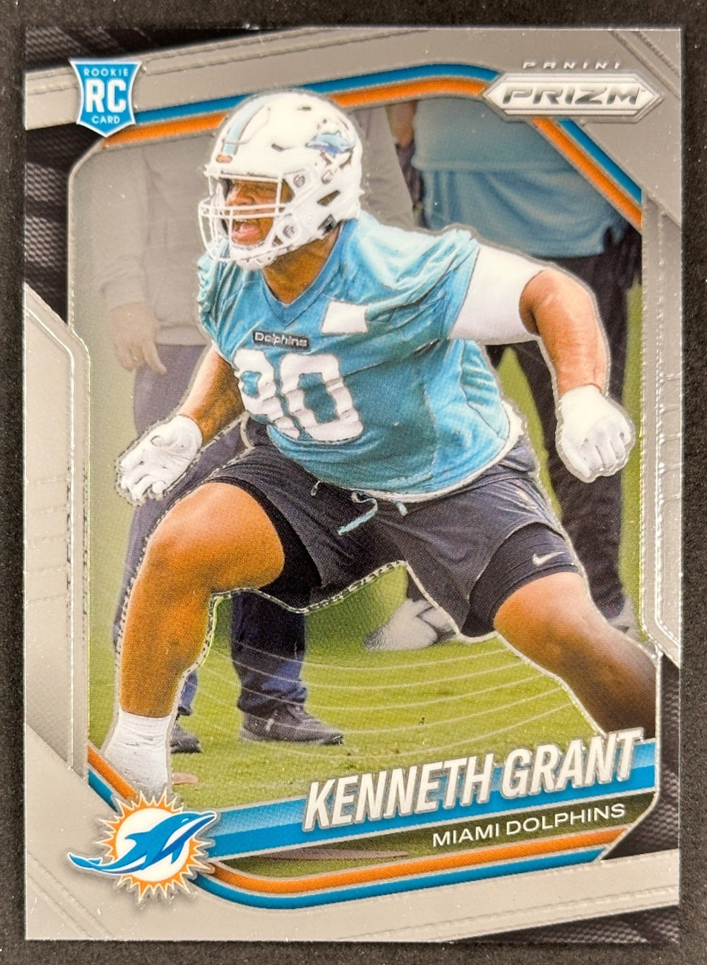 Kenneth Grant 2025 Prizm Dolphins Football