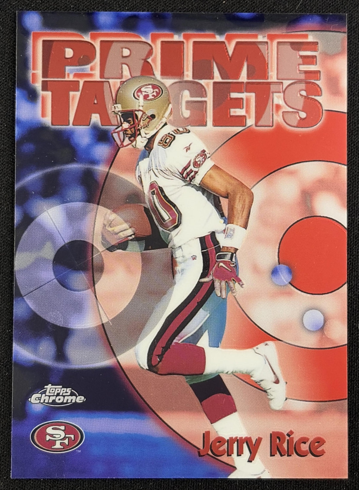 Jerry Rice 1998 Topps Chrome Season's Best 49ers - front