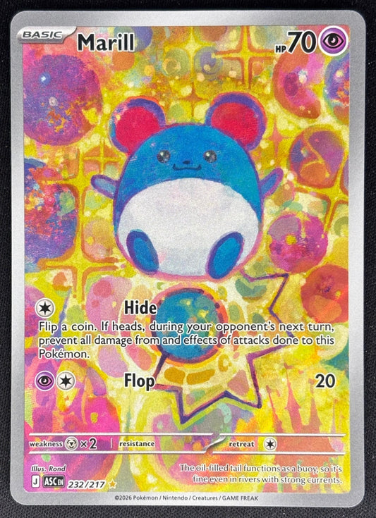Marill 2026 Pokemon Ascended Heroes Non-Sports Trading Cards