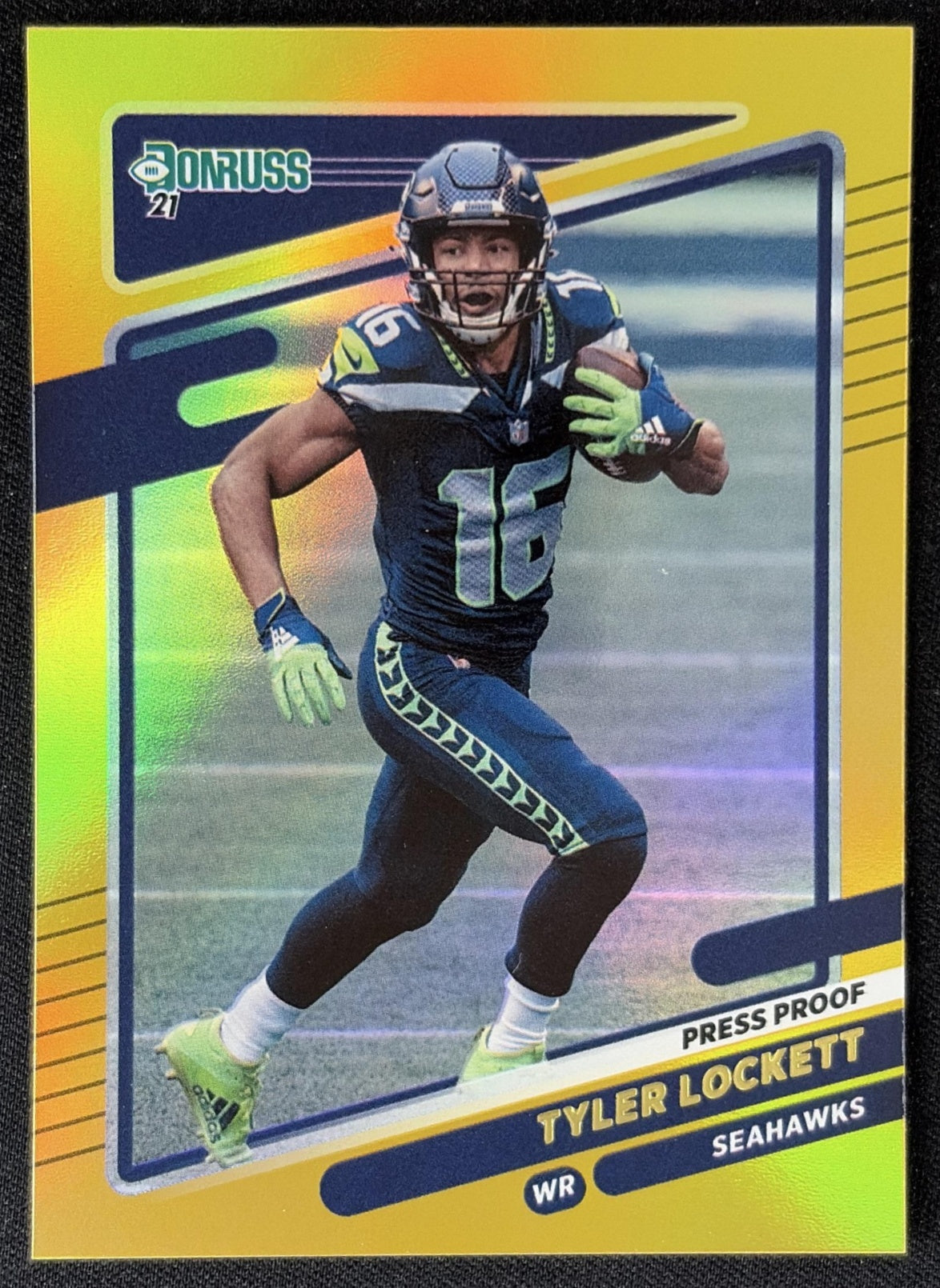 Tyler Lockett 2021 Panini Donruss Press Proof Premium Seahawks - Seattle Seahawks