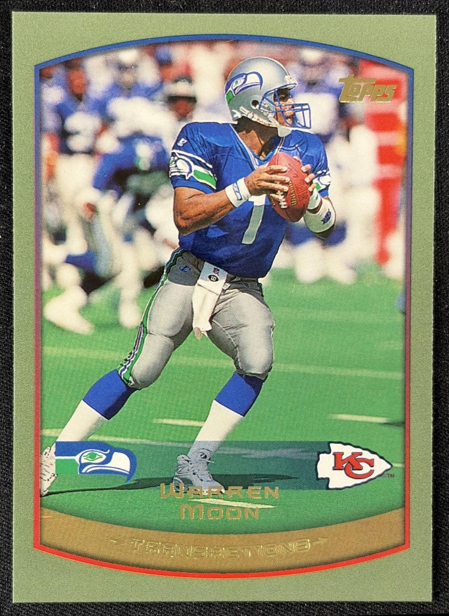 Warren Moon 1999 Topps Season Opener Chiefs