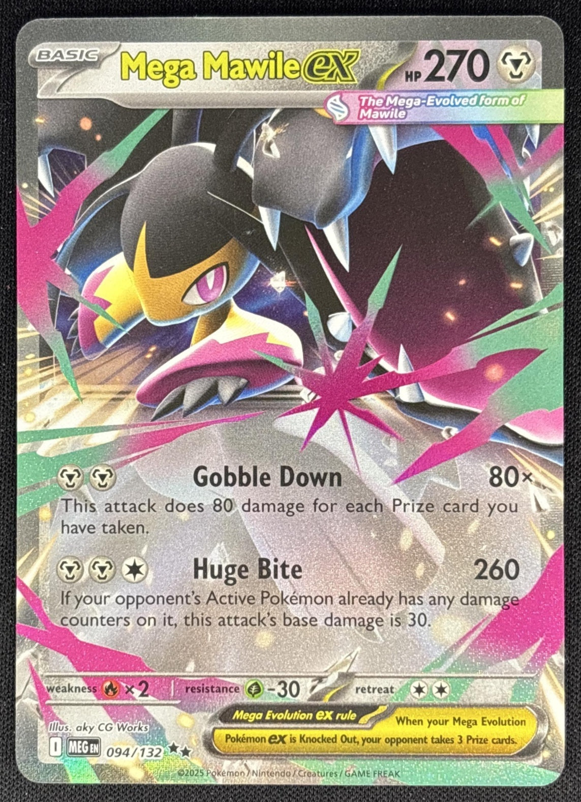 Mega Mawile ex 2025 Pokemon Evolution front