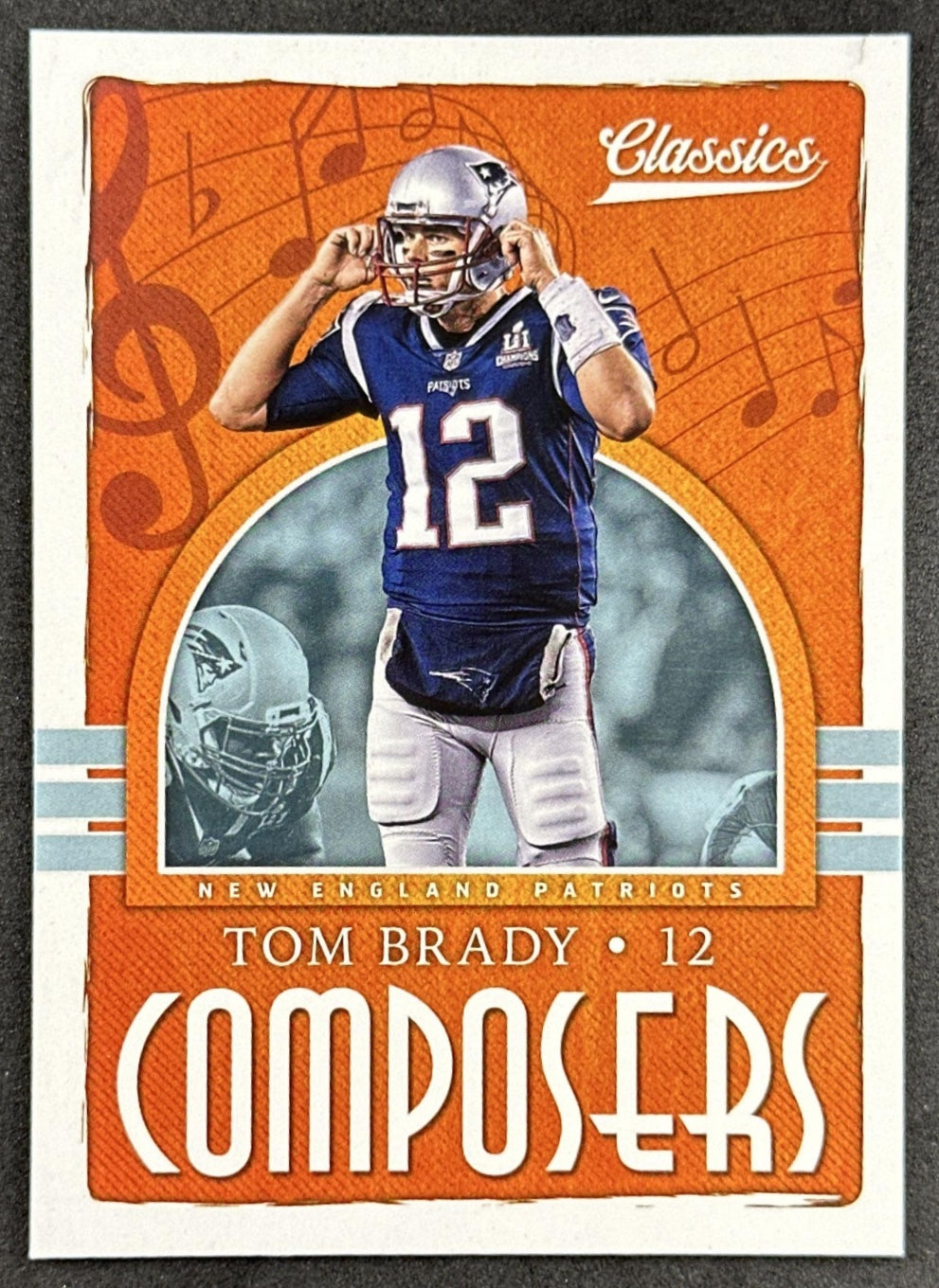 Tom Brady 2018 Classics Composers Patriots