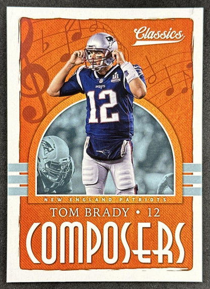 Tom Brady 2018 Classics Composers Patriots