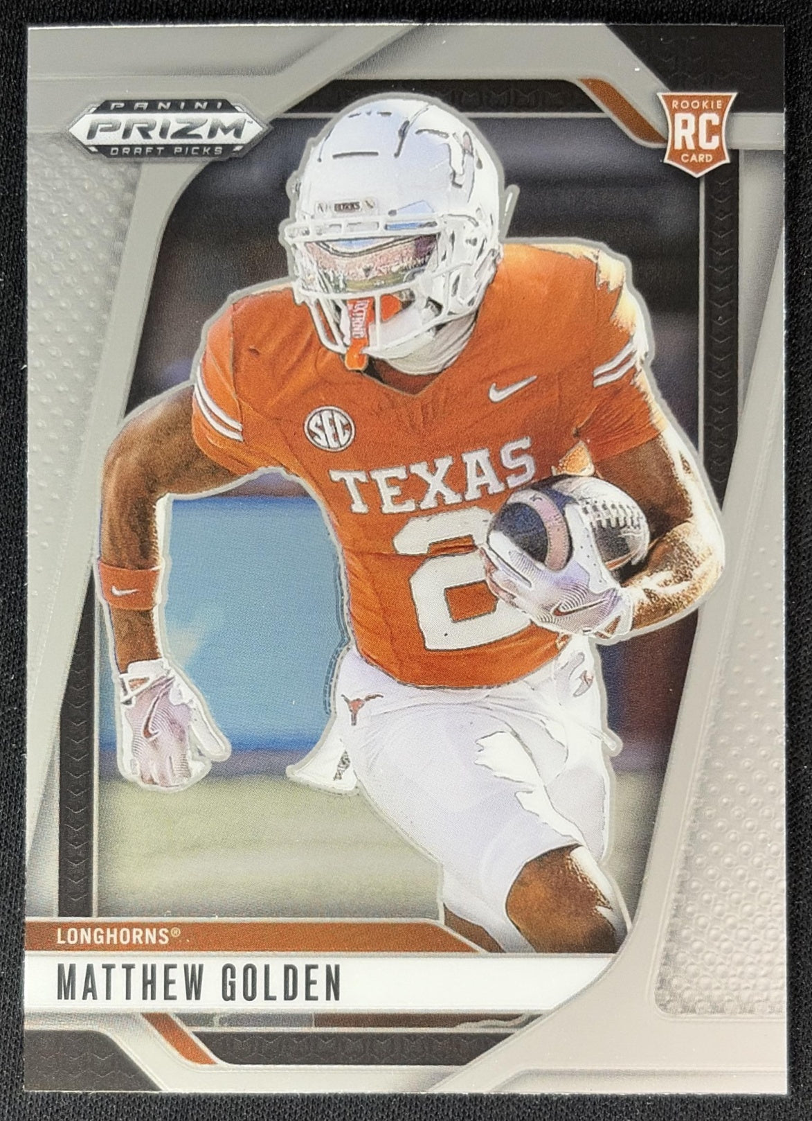 Matthew Golden 2025 Panini Prizm Draft Picks Packers front