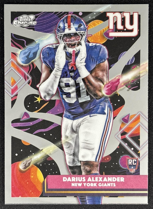Darius Alexander 2025 Topps Cosmic Chrome Giants