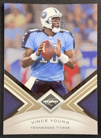 Vince Young 2010 Panini Limited /499 Titans Sports Trading Card