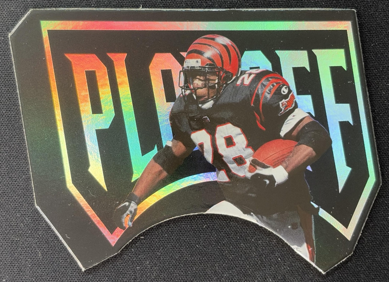 Corey Dillon 1999 Playoff Absolute SSD Honors Silver /100 Bengals front
