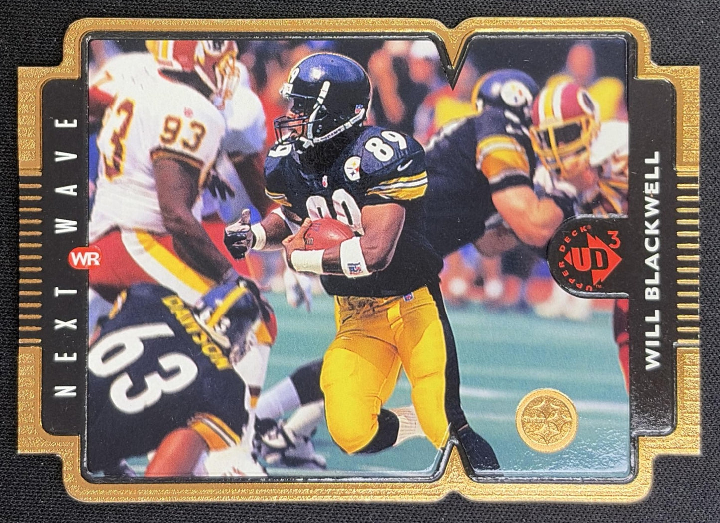 Will Blackwell 1998 Upper Deck UD3 Die Cuts /2000 Steelers