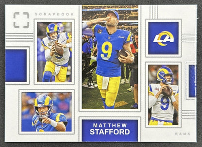 Matthew Stafford 2025 Panini PhotoGenic Scrapbook Rams Default Title Sports Trading Cards