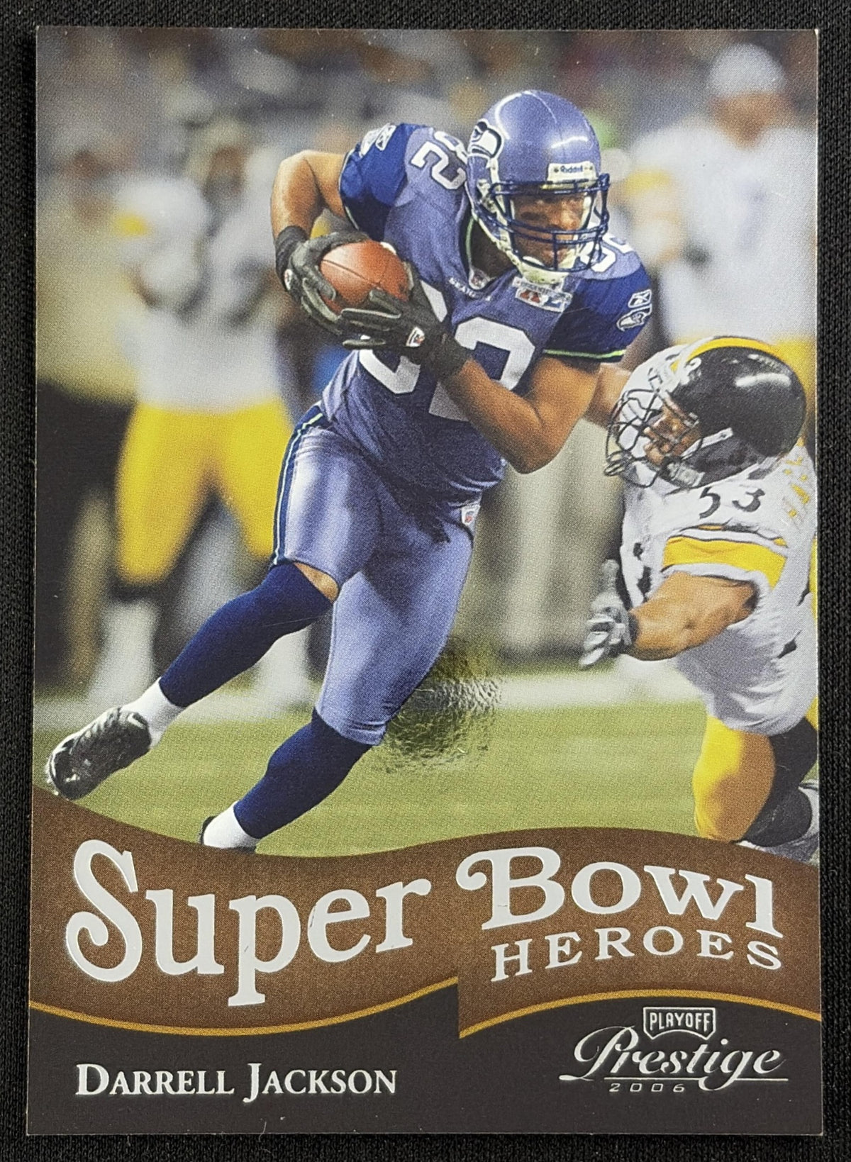 Darrell Jackson 2006 Playoff Prestige Super Bowl Heroes Seahawks