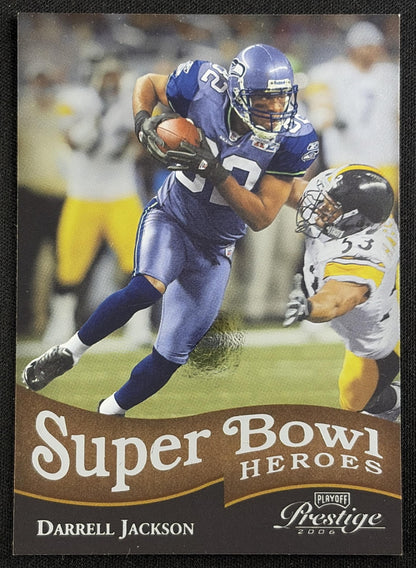 Darrell Jackson 2006 Playoff Prestige Super Bowl Heroes Seahawks