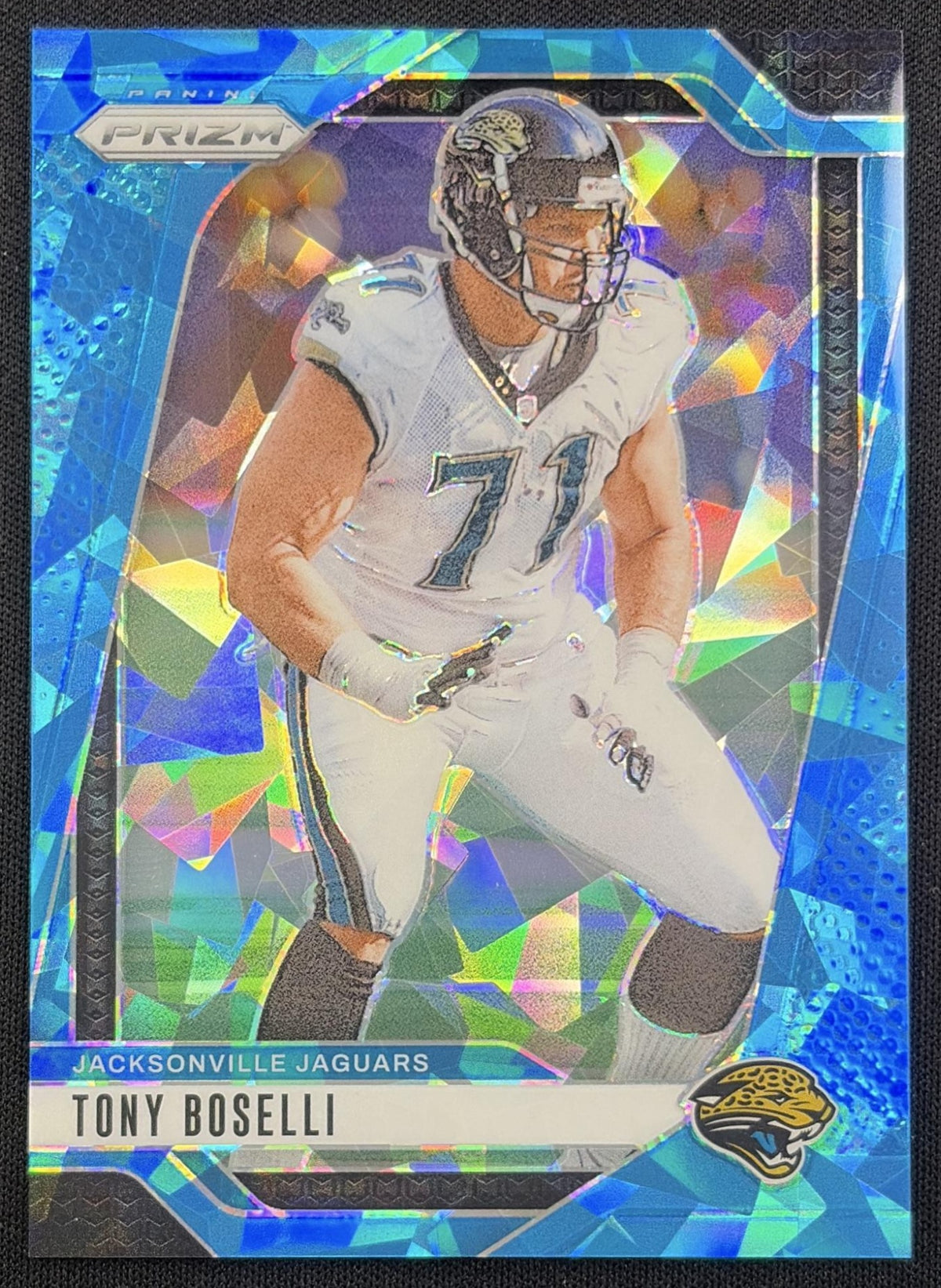 Tony Boselli 2024 Panini Prizm Blue Ice /99 Jaguars