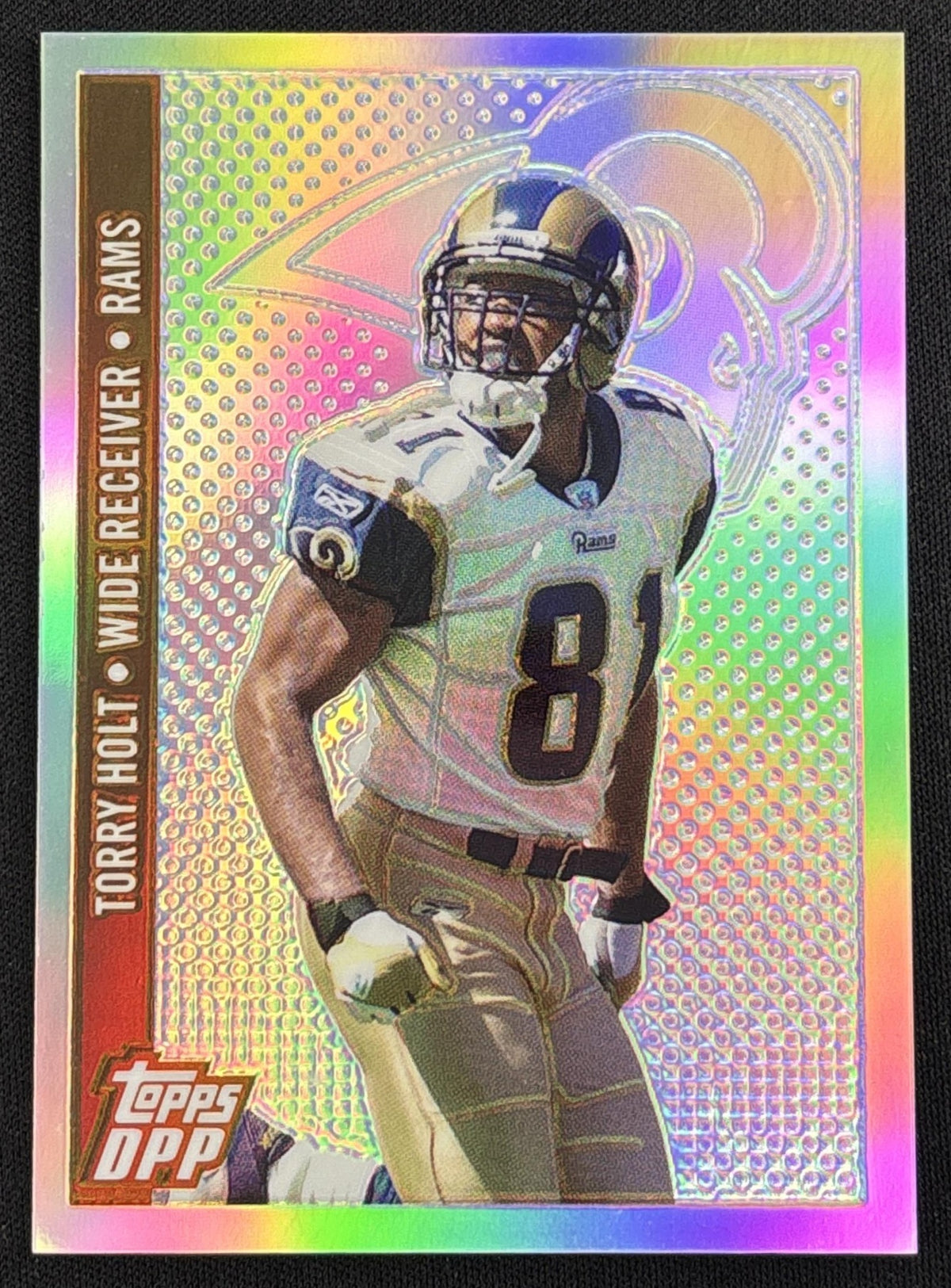 Torry Holt 2006 Topps Draft Picks & Prospects Chrome Bronze Refractor /299 Rams