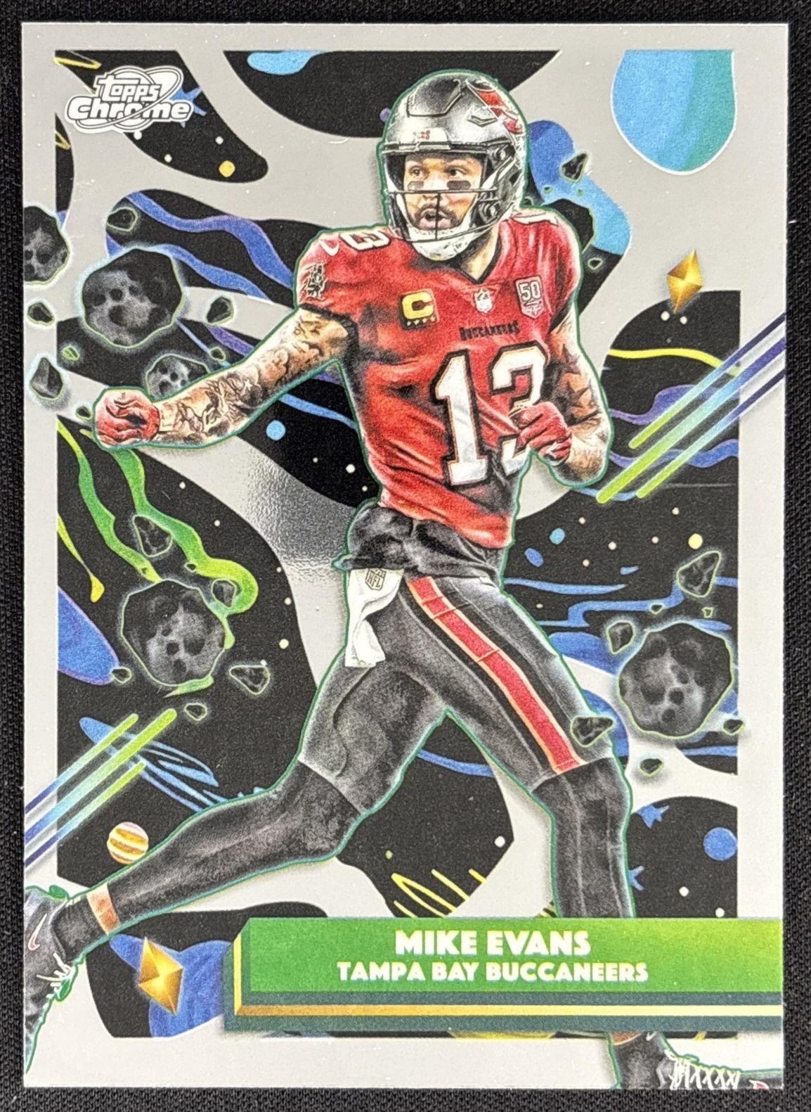 Mike Evans 2025 Topps Cosmic Chrome Buccaneers