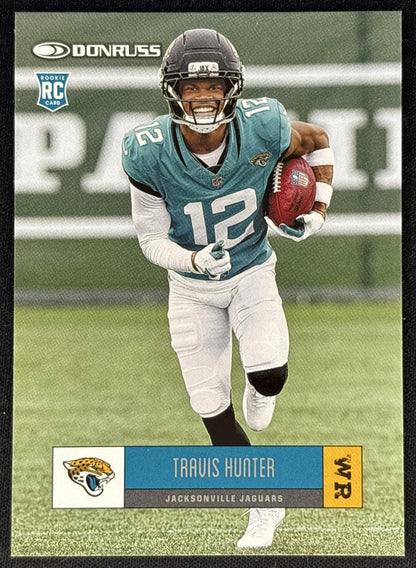 Travis Hunter 2025 Panini Donruss Retro 2005 Jaguars