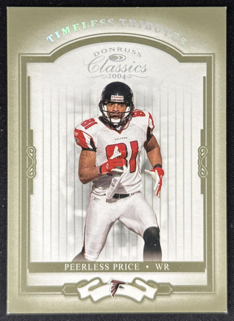 Peerless Price 2004 Donruss Classics Timeless Tributes Green /50 Falcons