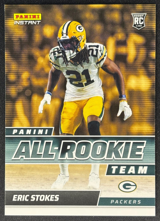 Eric Stokes 2021 Instant All-Rookie Team Packers - Front